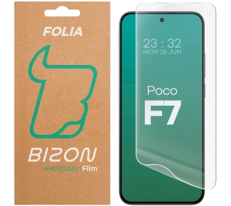 Folia hydrożelowa Bizon na ekran Hydrogel Front do Xiaomi Poco F7 1 sztuka