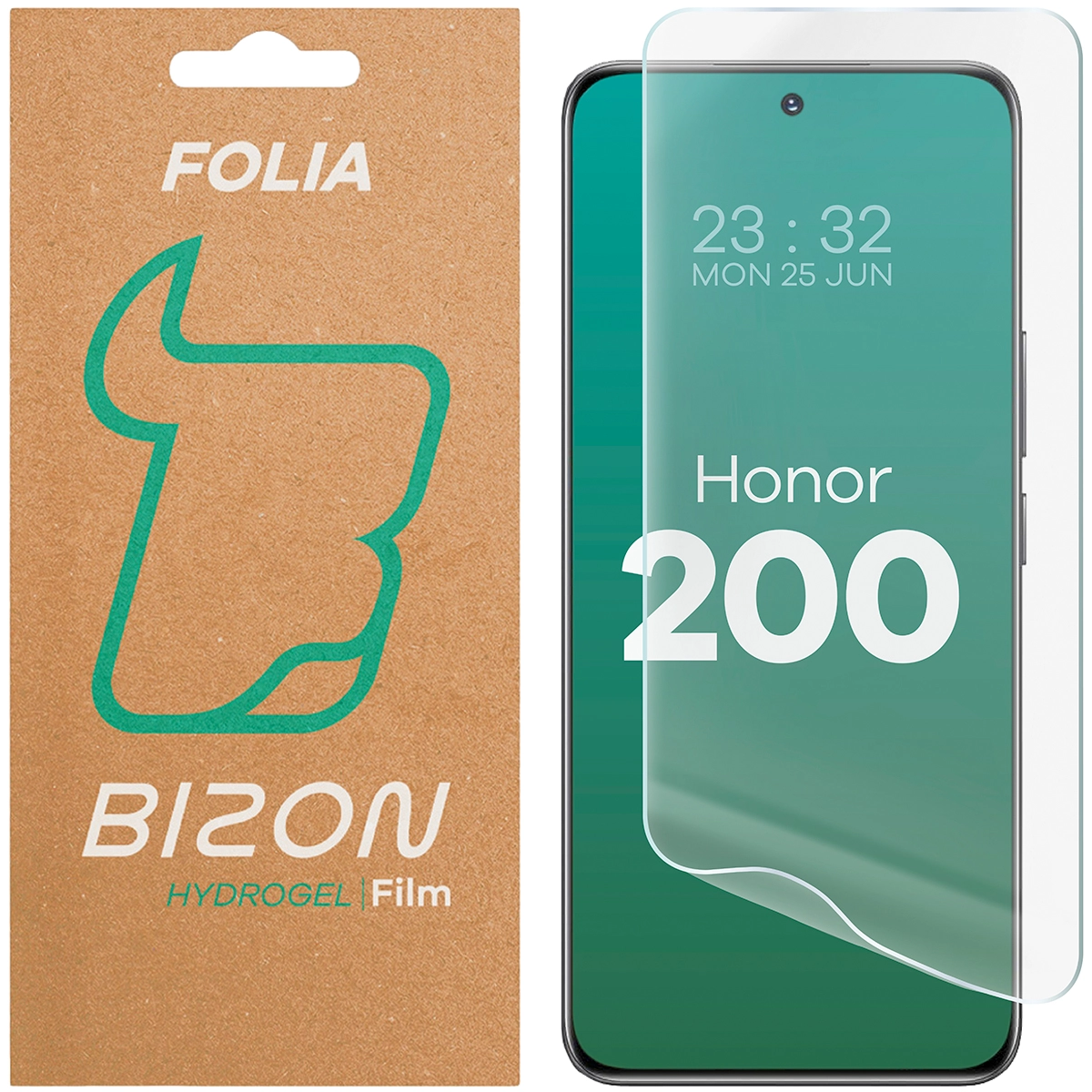 Folia hydrożelowa Bizon na ekran Hydrogel Front do Honor 200 1 sztuka