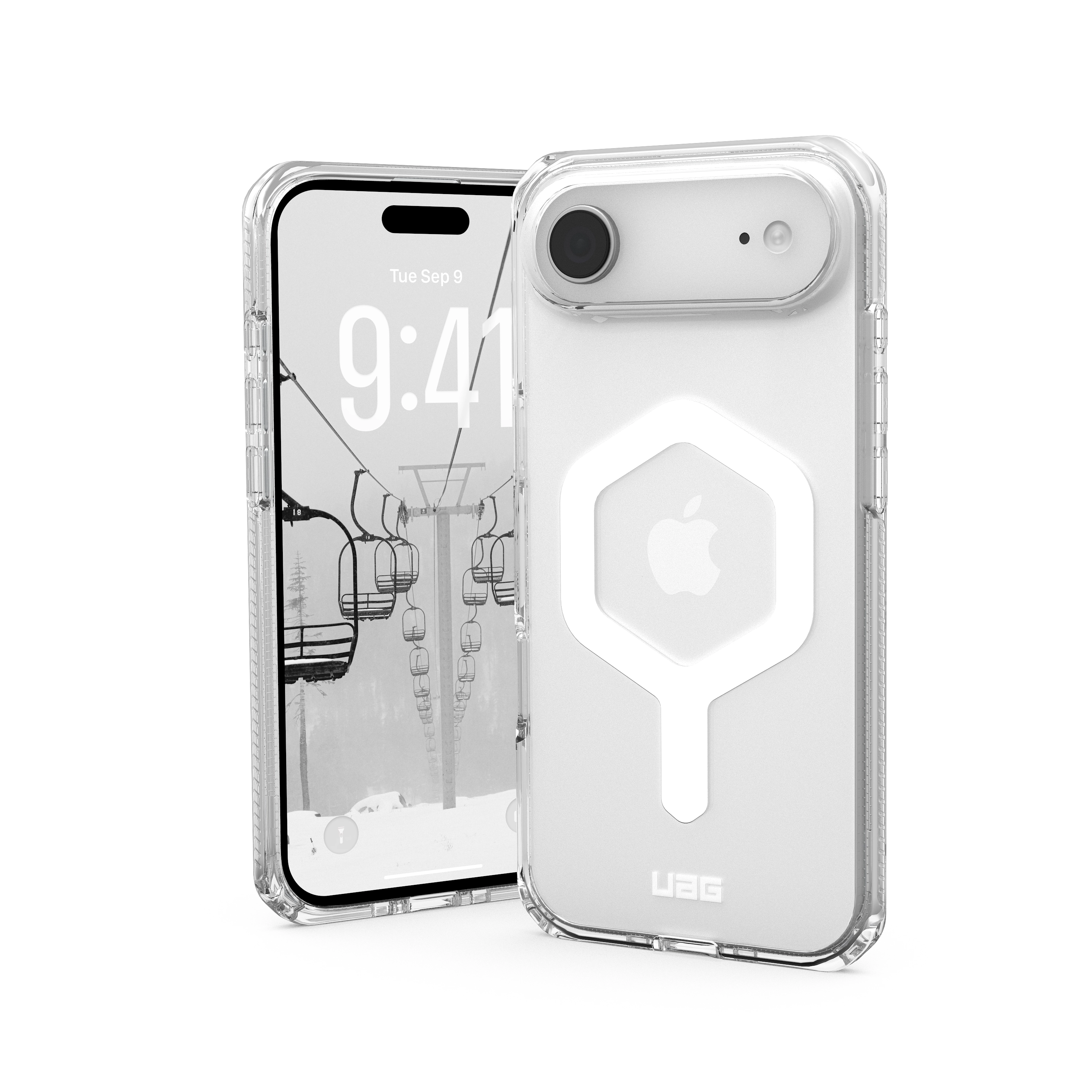 Etui UAG Plyo z MagSafe do iPhone Air Ice White