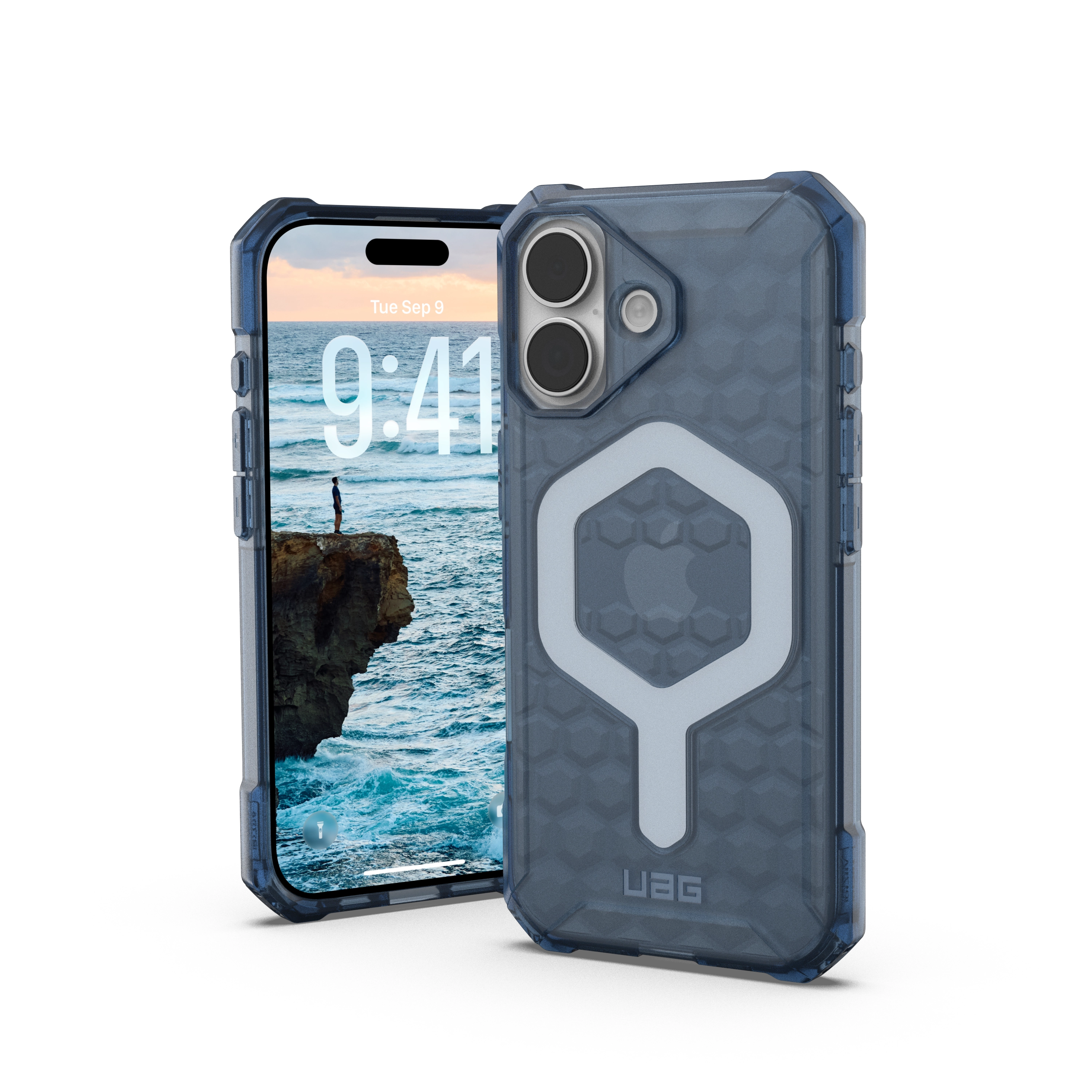Etui UAG Essential Armor z MagSafe do iPhone 17 Cloud Blue