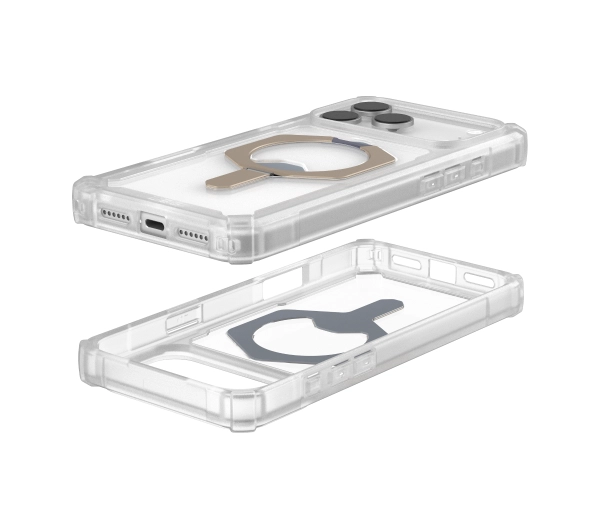 UAG Plasma XTE z MagSafe do iPhone 17 Pro Max Clear Titanium
