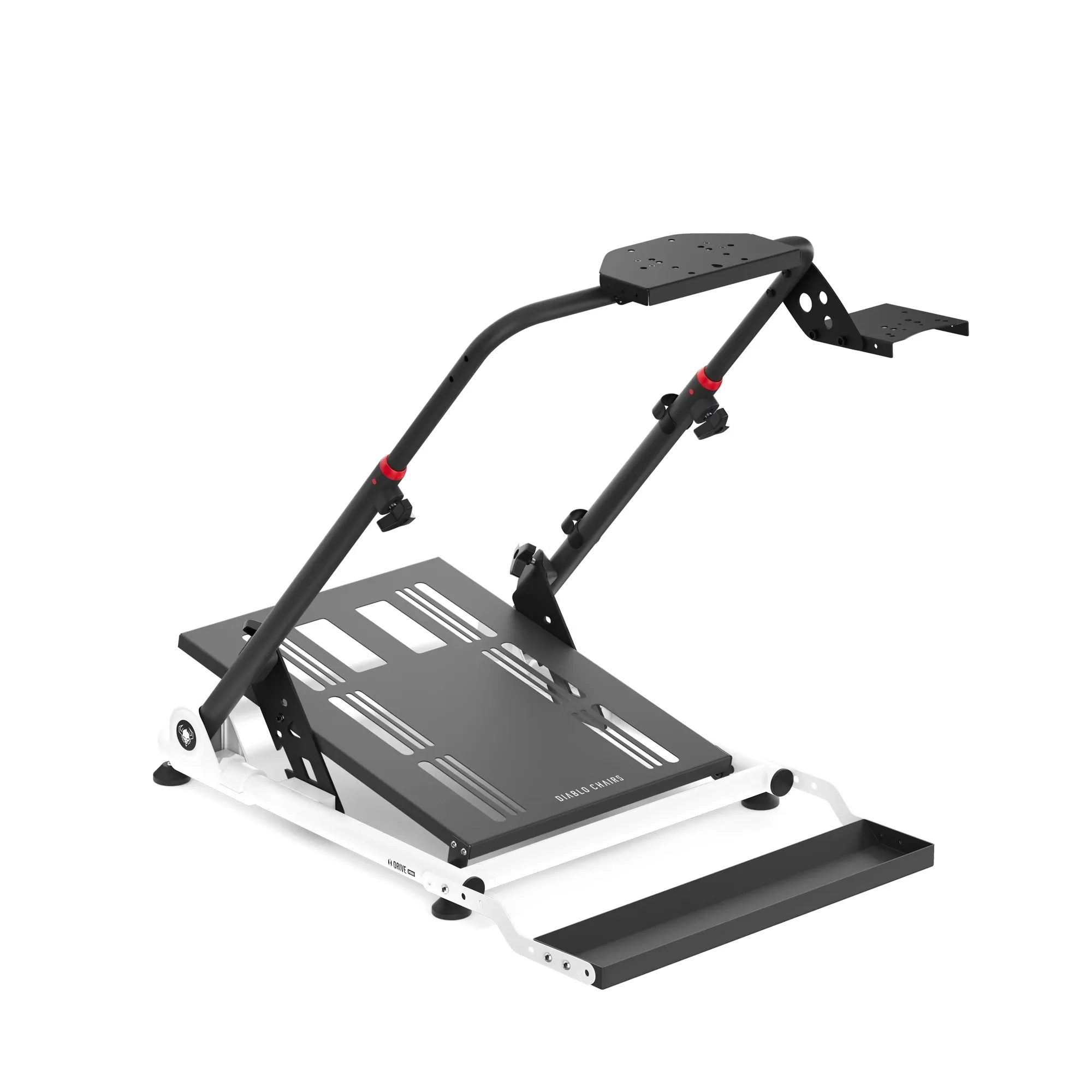 Stojak do kierownicy Diablo Chairs X-Drive Mini Czarno-biały