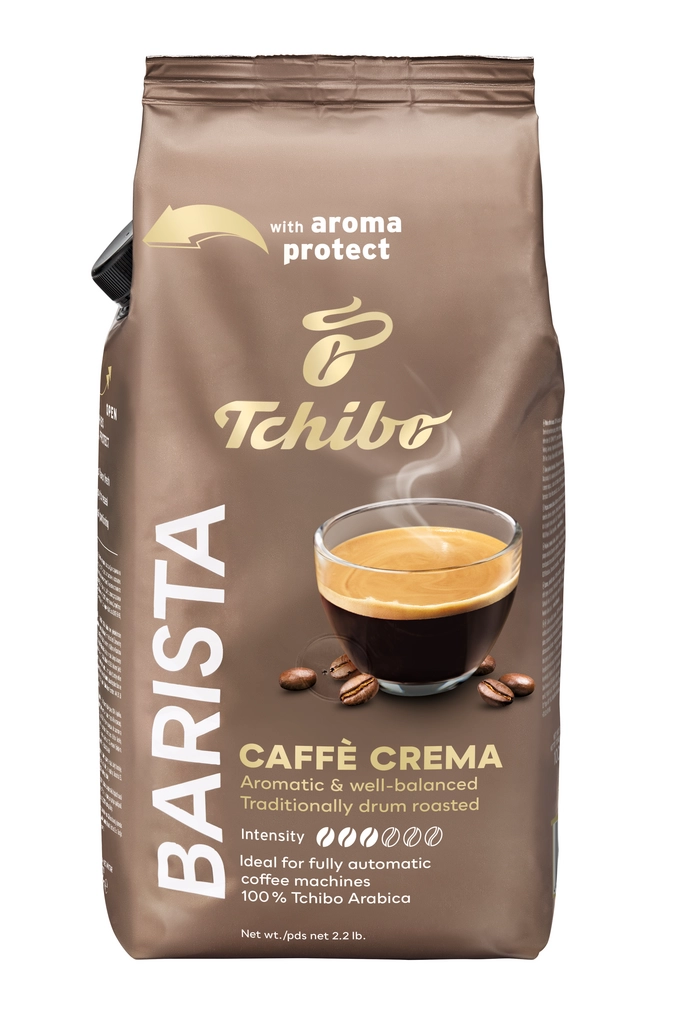 Kawa ziarnista Tchibo Barista Caffe Crema 1kg