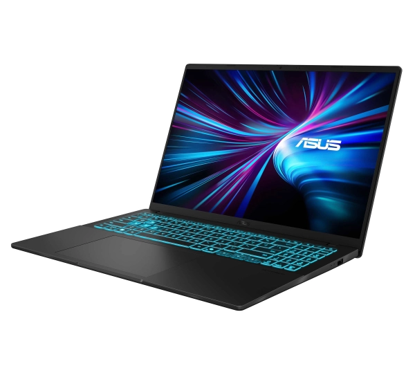 ASUS V16 V3607VH-RP020 16'' 144Hz Core 5 210H 16GB RAM 512G Dysk SSD RTX5050 DLSS4 Czarny Funkcje AI - Kup na Raty - RRSO 0%