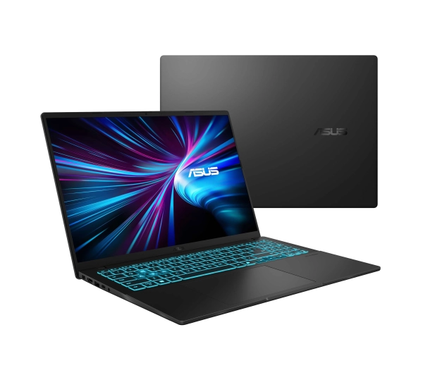 ASUS V16 V3607VH-RP020 16'' 144Hz Core 5 210H 16GB RAM 512G Dysk SSD RTX5050 DLSS4 Czarny Funkcje AI - Kup na Raty - RRSO 0%