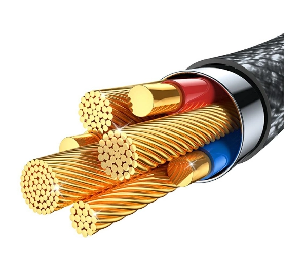 USAMS TC Series 30W USB-C do Lightning 1,2m Tytanowy