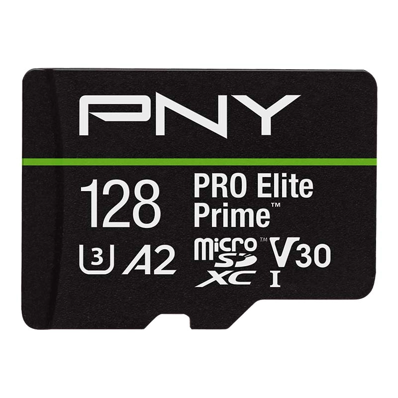 Karta pamięci PNY PRO Elite Prime microSDXC 128GB 200/150 MB/s Class 10 U3 V30 A2
