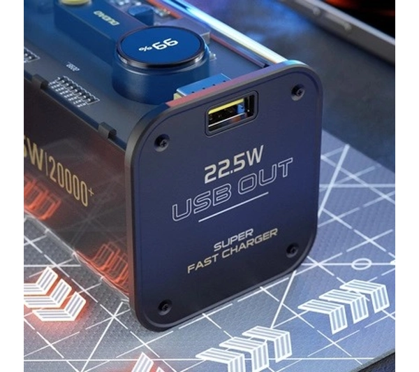 Dudao K16PRO 20000mAh 22.5W PD Czarny