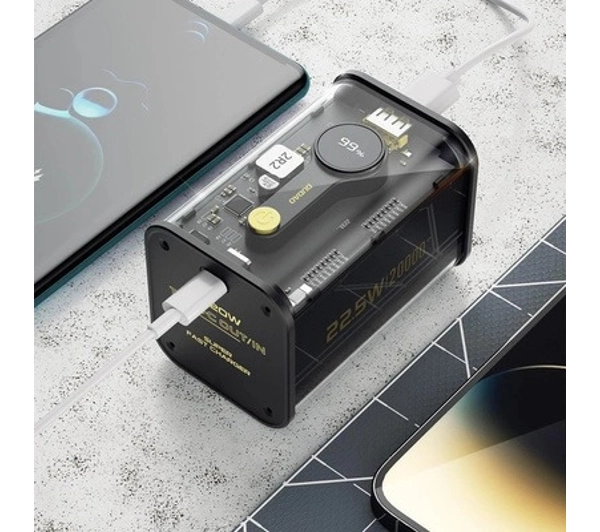 Dudao K16PRO 20000mAh 22.5W PD Czarny
