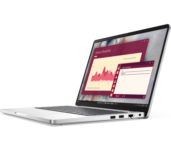 Dell Pro 14 PC14250 14" Core 3 100U 8GB RAM 512GB Dysk SSD Win11 Pro Srebrny Funkcje AI - Kup na Raty - RRSO 0%