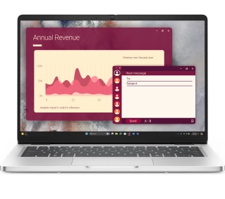 Dell Pro 14 PC14250 14" Core 3 100U 8GB RAM 512GB Dysk SSD Win11 Pro Srebrny Funkcje AI - Kup na Raty - RRSO 0%