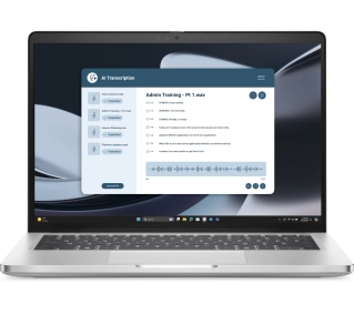 Dell Pro 14 Plus PB14255 14" Ryzen AI 5 Pro 340 32GB RAM 512GB Dysk SSD Win11 Pro Srebrny Funkcje AI - Kup na Raty - RRSO 0%