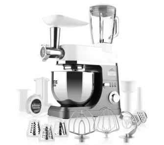 Robot planetarny ETA Gustus Gulliver IV ETA412890010 1200W Maszynka do mielenia Przystawka do tarcia i krojenia Blender kielichowy
