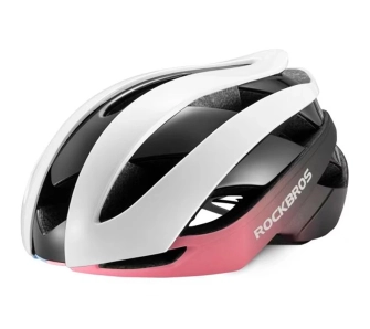 Kask RockBros 10110004007 L Biało różowy