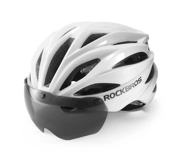 Kask rowerowy ROCKBROS 8386824304060 Biały Szosowy (rozmiar 58-62)