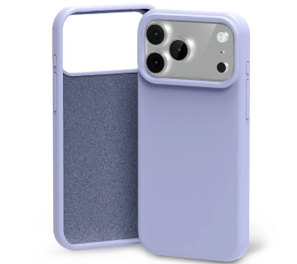 Etui Mercury Silicone do iPhone 17 Pro lawendowa szarość