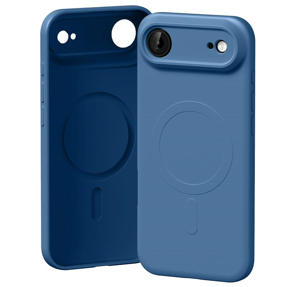 Etui Mercury Semi-Silicone MagSafe do iPhone Air niebieski