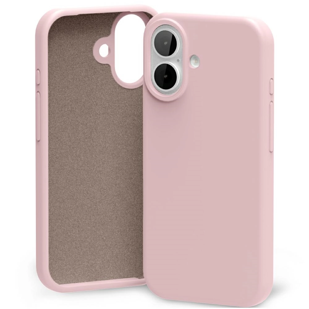 Etui Mercury Silicone do iPhone 17 rożowo-piaskowy
