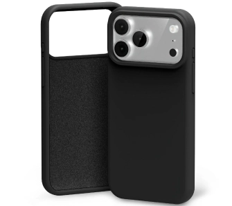 Etui Mercury Silicone do iPhone 17 Pro Max czarny