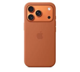 Etui Apple silikonowe z MagSafe do iPhone 17 Pro Terakota