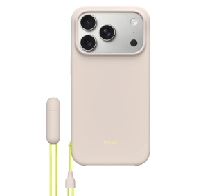 Beats Kickstand Case z MagSafe i panelem Sterowanie aparatem do iPhone 17 Pro Boksytowy beżowy