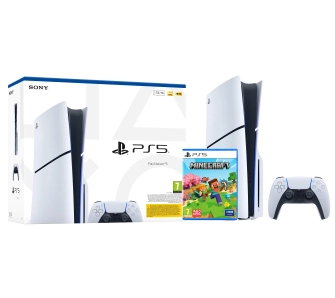 Konsola Sony PlayStation 5 Slim E Chassis (PS5) 1TB z napędem + Minecraf