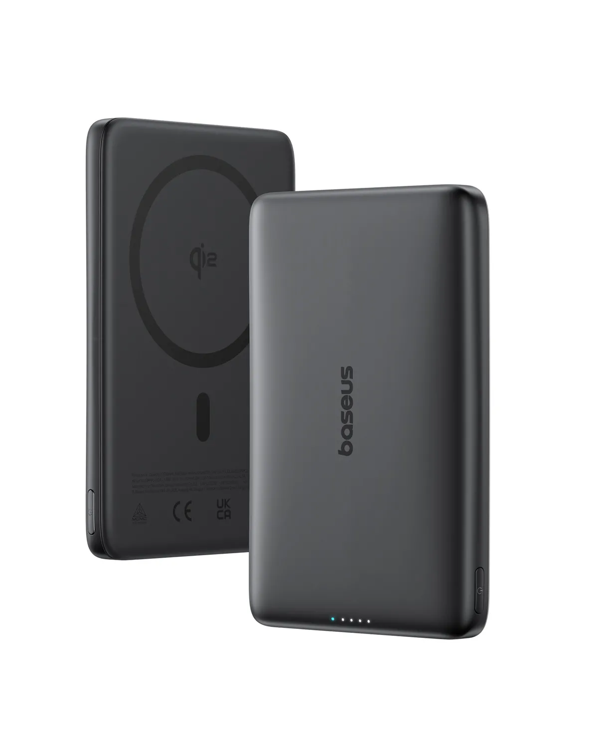 Powerbank Baseus PicoGo AM41 Ultra-Slim Qi2 Magnetic 10000mAh 27W Czarny