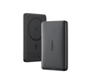 Baseus PicoGo AM41 Ultra-Slim Qi2 Magnetic 10000mAh 27W Czarny - ⚡ BESTSELLERY ⚡