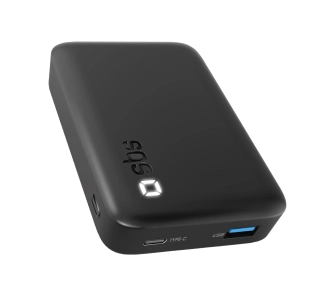 Powerbank SBS TEBBCT10000LDK Compact 10000mAh 10W Czarny