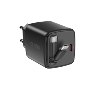 Ładowarka sieciowa SBS TETRRET30WK GaN 30W USB-C Czarny