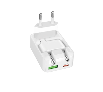 Ładowarka sieciowa SBS Flexi Wall Charger PD 30W Biały