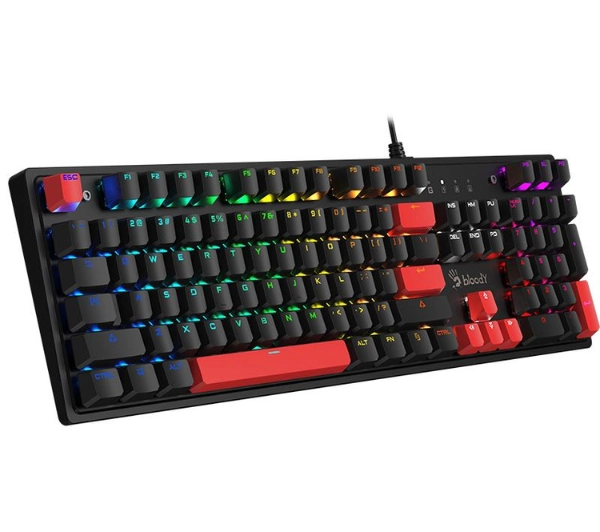 A4tech Bloody S520N BLMS Red Plus Czarny