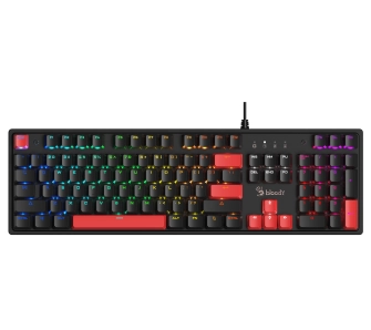 Klawiatura mechaniczna A4tech Bloody S520N BLMS Red Plus Czarny