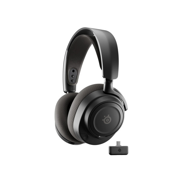 Słuchawki bezprzewodowe z mikrofonem SteelSeries Arctis Nova 7P Wireless Gen 2 Nauszne Czarny
