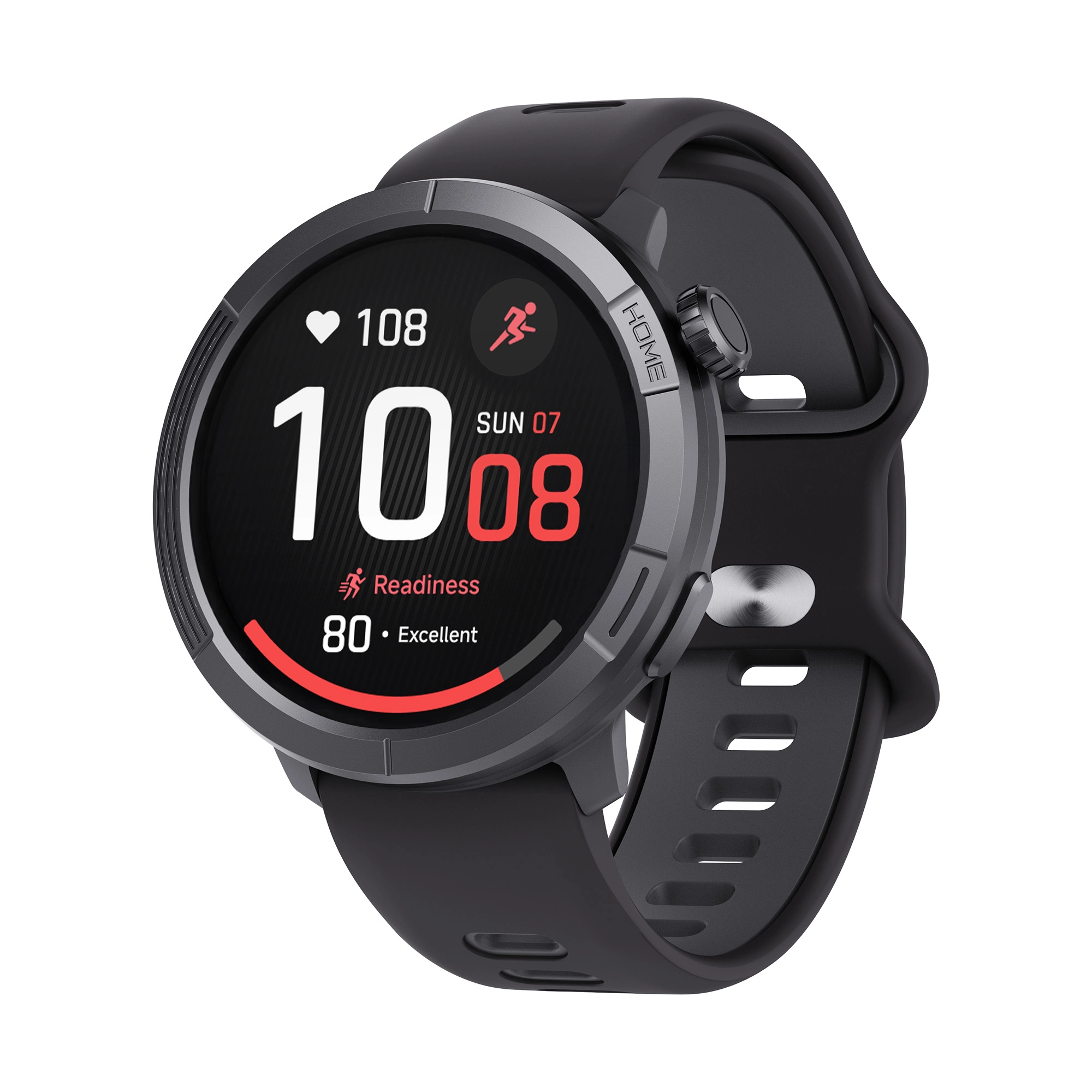 Smartwatch STELIO Activ Pro Funkcje AI 46mm GPS Tytan Czarny