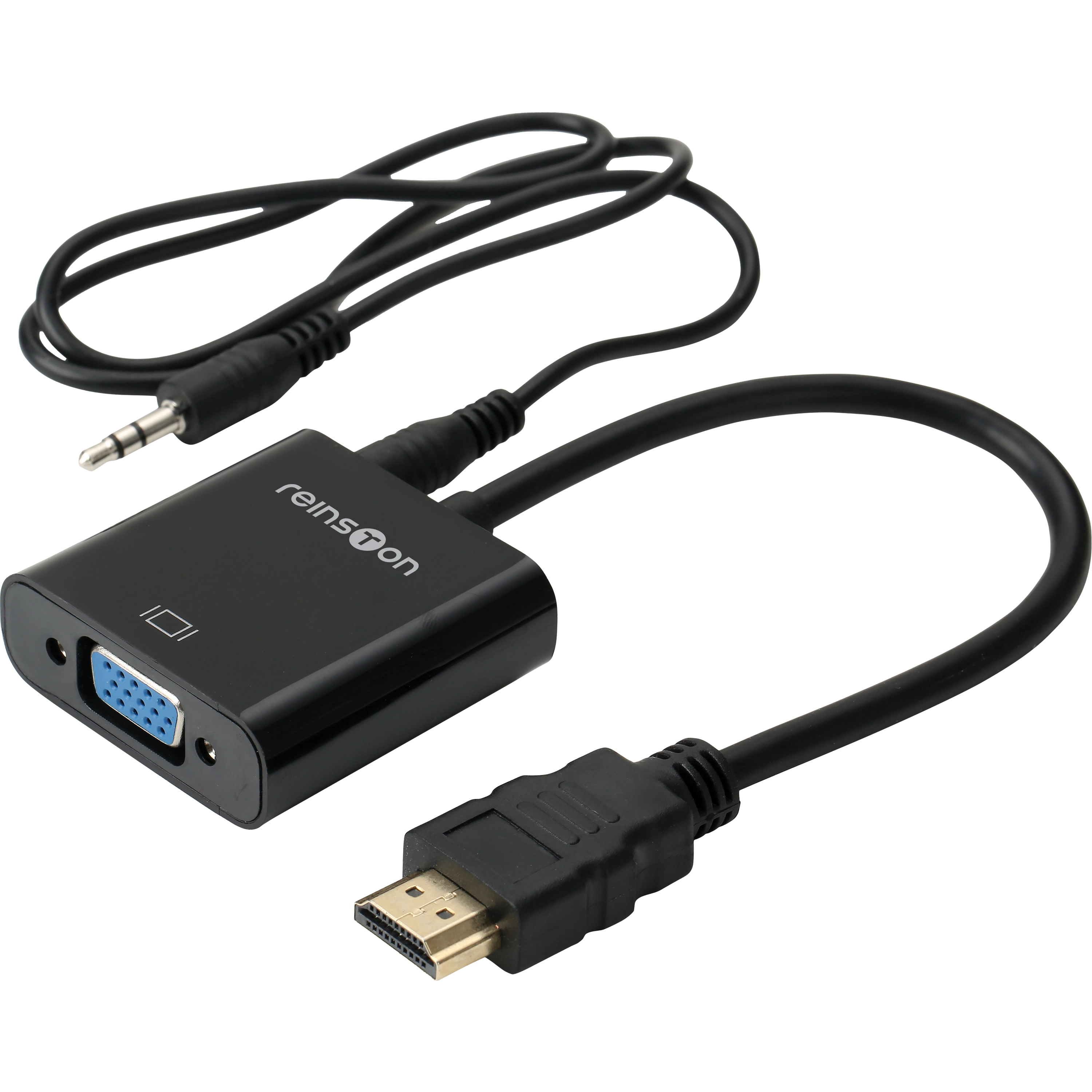 Konwenter Reinston EADHDVGAA HDMI do VGA + Audio