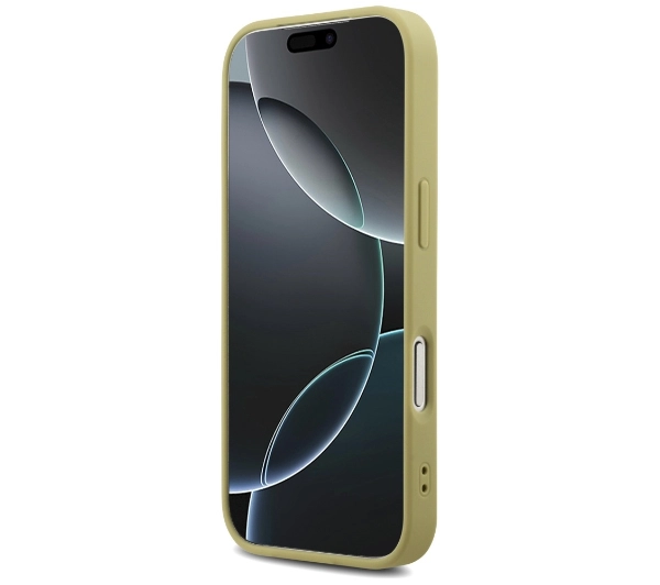 Guess Fixed Glitter Big 4G do iPhone 17 Pro złoty