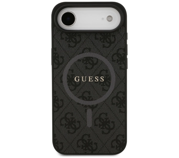 Guess 4G Ring Classic Logo MagSafe do iPhone Air czarny
