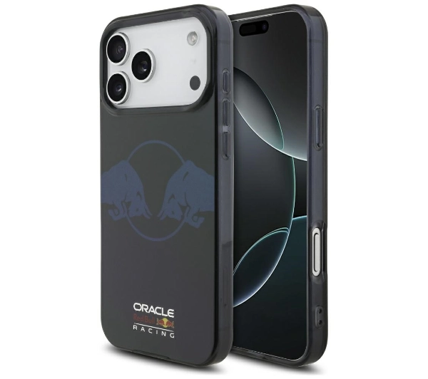 Red Bull Racing IML Transparent Two Bulls MagSafe do iPhone 17 Pro Max granatowy