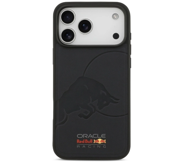 Red Bull Racing Meshed Debossed Bull MagSafe do iPhone 17 Pro Max granatowy