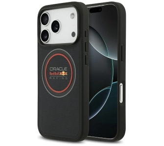 Etui Red Bull Racing Meshed Logo And Red Ring MagSafe do iPhone 17 Pro Granatowy