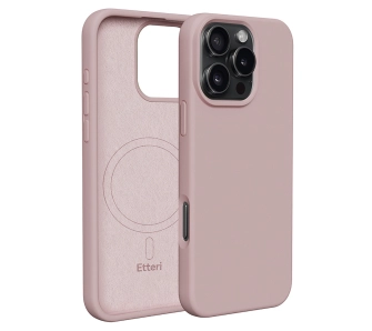 Etui Etteri Silicone Case do iPhone 16 Pro Różowy