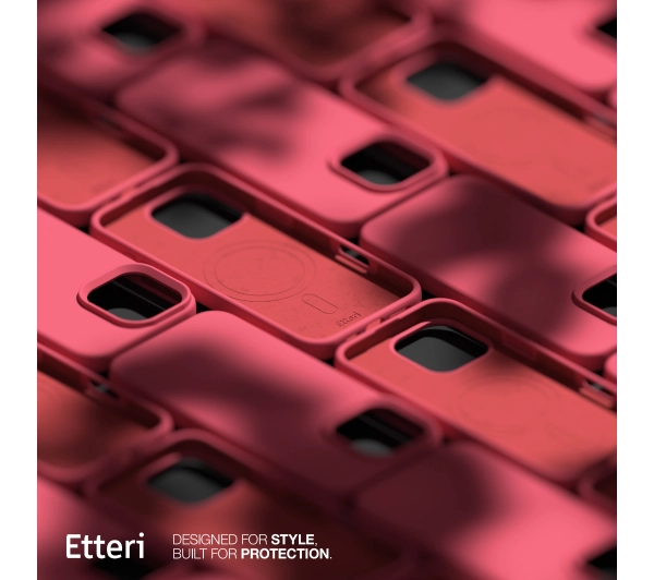 Etteri Silicone Case do iPhone 16 Pro Malinowy