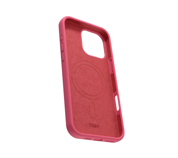 Etteri Silicone Case do iPhone 16 Pro Malinowy