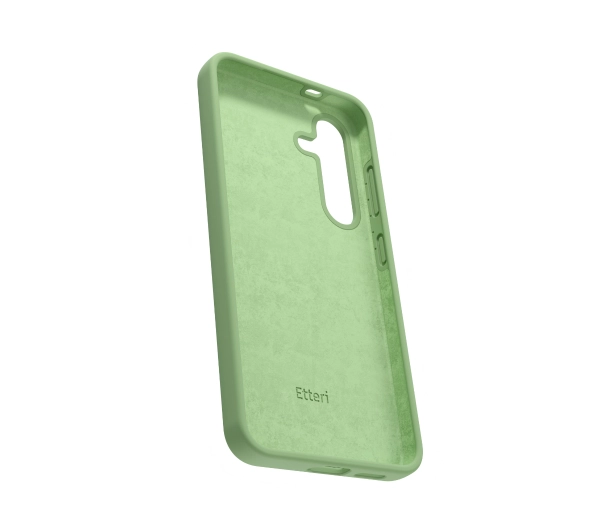 Etteri Silicone Case do Galaxy S25 Plus Zielony