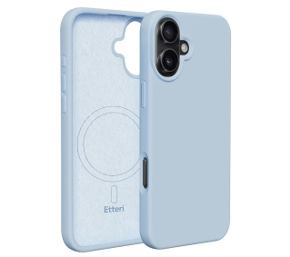 Etteri Silicone Case do iPhone 16 Niebieski