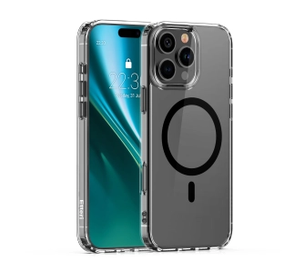 Etui Etteri Color Mag do iPhone 16 Pro Max Czarny