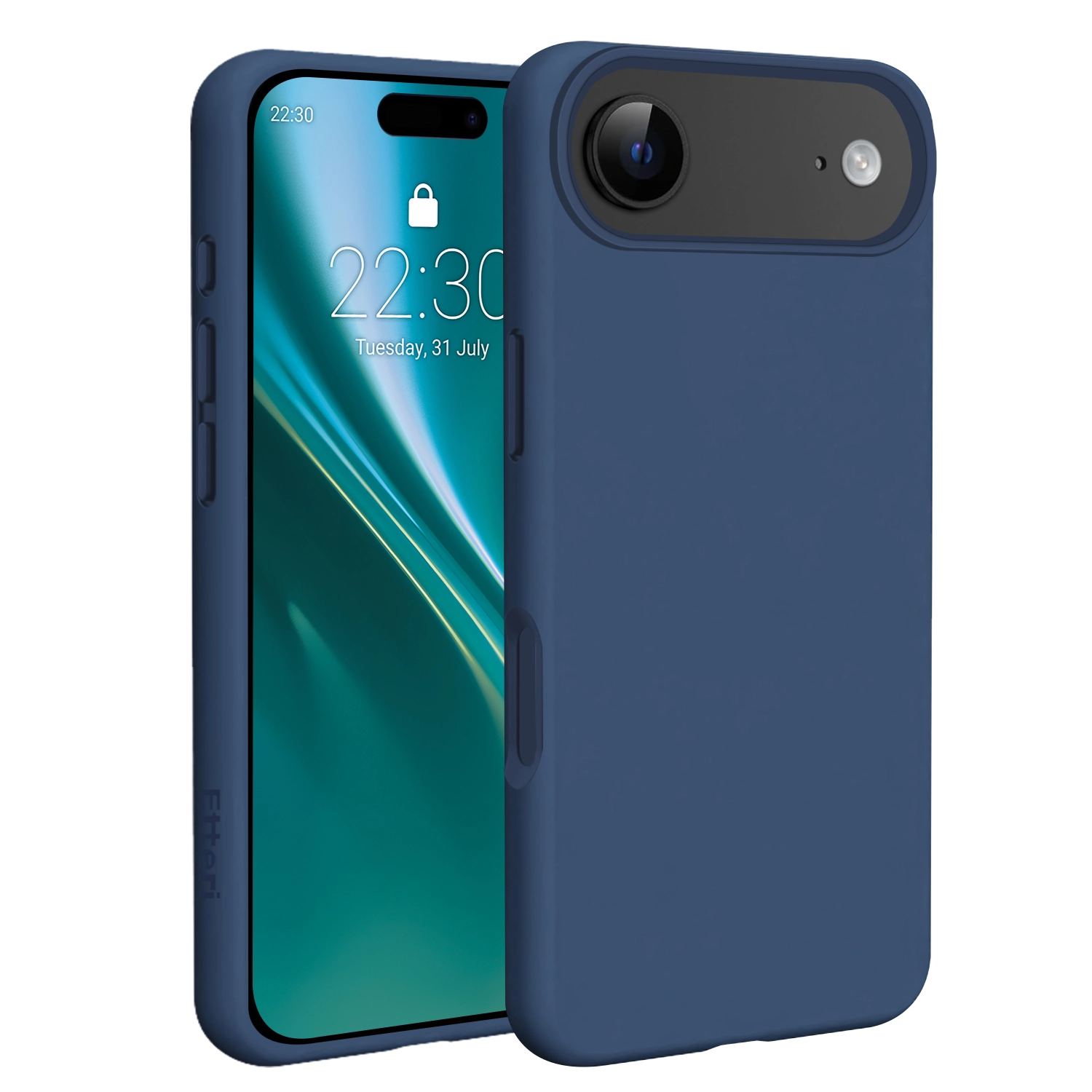 Etui Etteri Silicone Case do iPhone 17 Niebieski