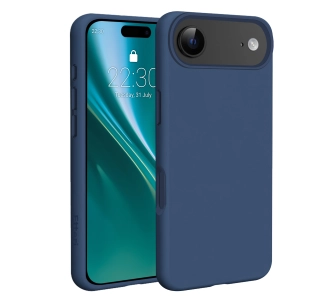 Etui Etteri Silicone Case do iPhone 17 Niebieski