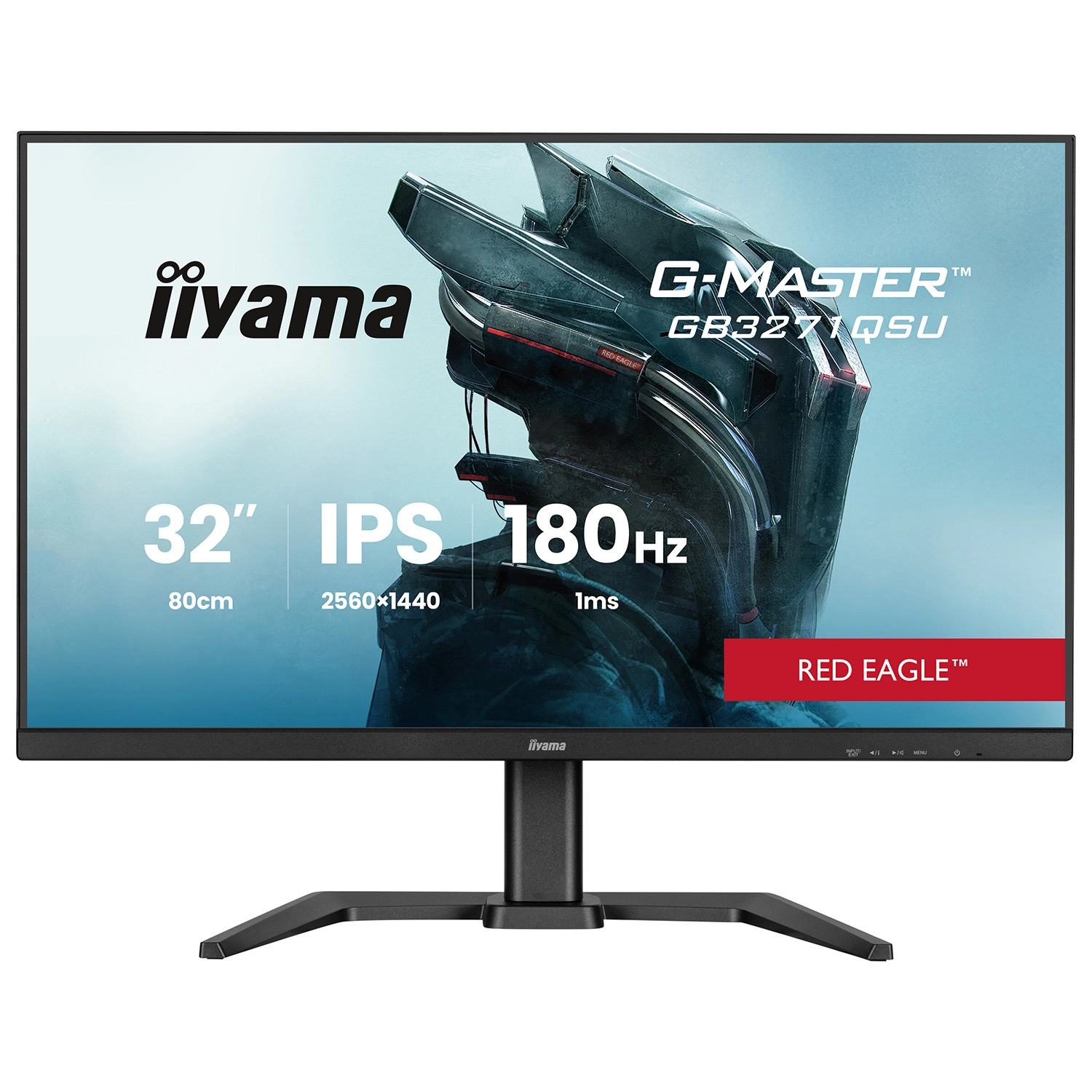 Monitor iiyama G-Master Red Eagle GB3271QSU-B2 32" 2K IPS 180Hz 1ms MPRT Gamingowy
